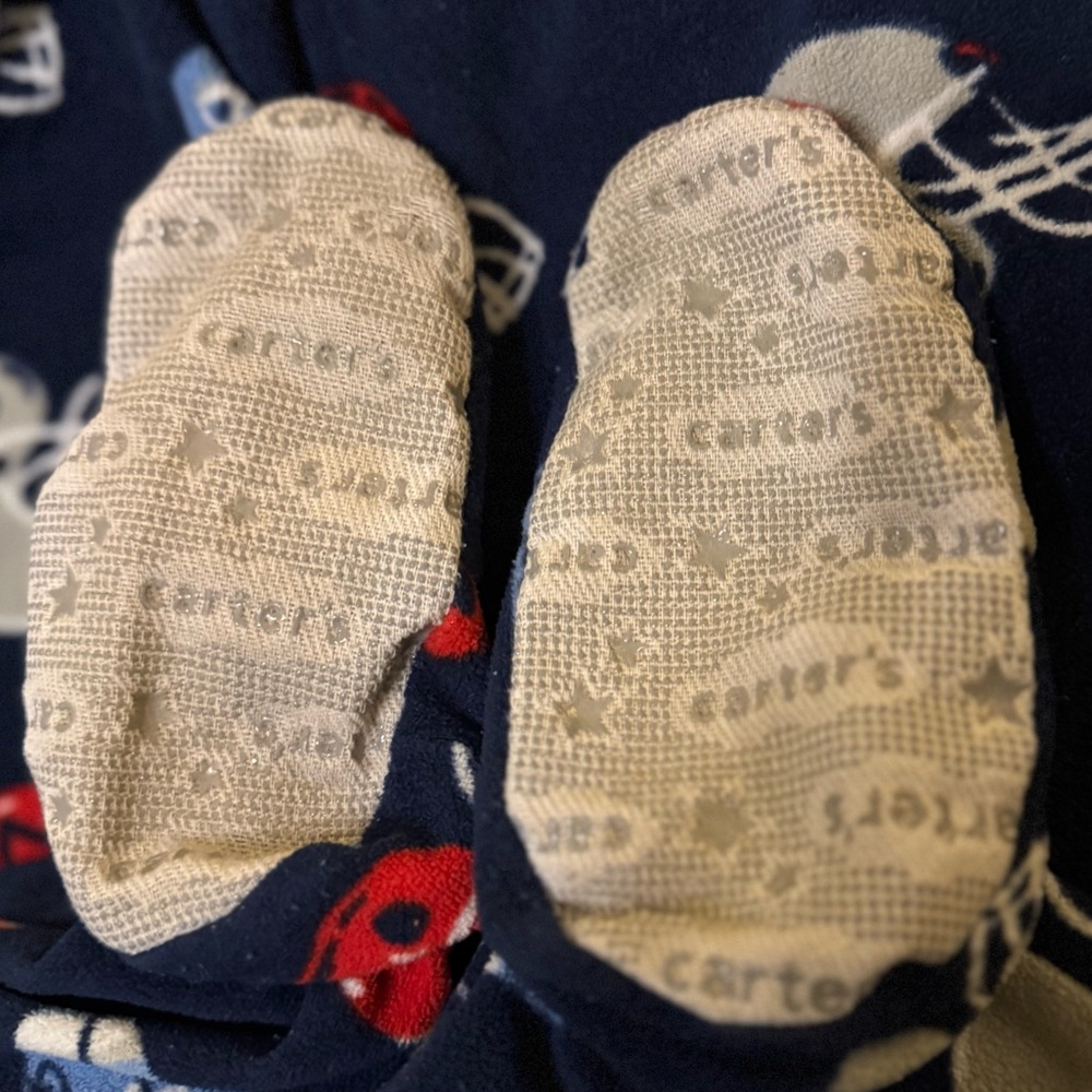 Carter’s Football Fleece Pajama 🏈 - Picture 5 of 6